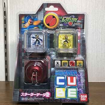 ロックマンエグゼ ロックマンキューブ セット 未使用 ロックマンエグゼ ロックマンキューブ スターターデータ1